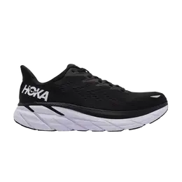 Кроссовки Hoka Clifton 8 2E Wide 'Black White', черный 1121374 bwht | black/white