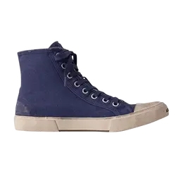 Кроссовки Balenciaga Balenciaga Paris High 'Destroyed - Indigo', синий 688752 w3rc1 4990 | navy/white