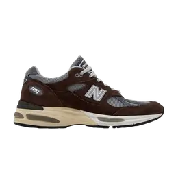 Кроссовки New Balance 991v2 Made in England 'Brown Grey', коричневый u991bg2