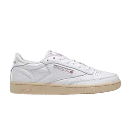Кроссовки Reebok Club C 85 Vintage 'Chalk Infused Lilac', белый 100009668 | white/chalk/infused lilac