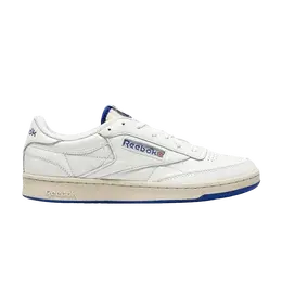 Кроссовки Reebok Club C 85 Vintage 'Chalk Vector Blue', белый ig2919 | chalk/vector blue/alabaster