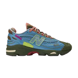 Кроссовки New Balance Salehe Bembury x 1000 'Fog Be The Cloud', синий m1000bm | rich blue/vibrant yellow/olive