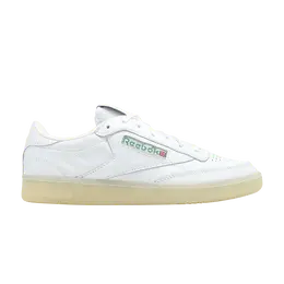 Кроссовки Reebok Club C 85 Vintage '40th Anniversary Pack - White Glen Green', белый 100209029 | white/glen green/vector red