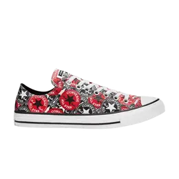 Кроссовки Converse Chuck Taylor All Star Low 'Allover Mix Logo Play', черный 166986f | university red/black/white