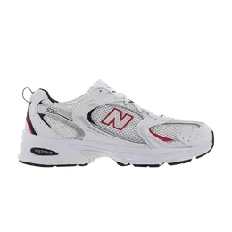 Кроссовки New Balance 530 'White Silver Red', белый mr530fr | white/silver/red