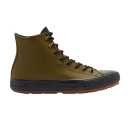 Кроссовки Converse Chuck Taylor All Star Winter Leather High 'Dark Moss', зеленый 169400c | dark moss/black/black