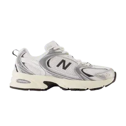 Кроссовки New Balance 530 'Silver Metallic Black Cement', серебряный u530esa | silver metallic/black cement