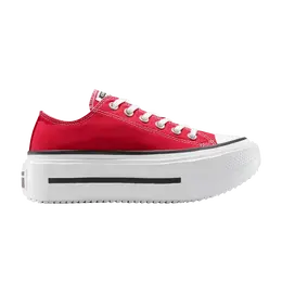 Кроссовки Converse Chuck Taylor All Star Lift Double Stack Platform Low 'Red', красный a16515c | red/black/white