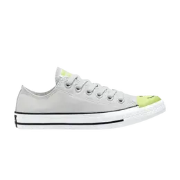 Кроссовки Converse Chuck Taylor All Star Low 'Smiley Face', серый 164424c | mouse/bold lime/white
