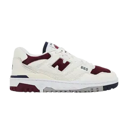 Кроссовки New Balance 550 'Suede Toe Pack - Burgundy Navy', белый bb550vrc