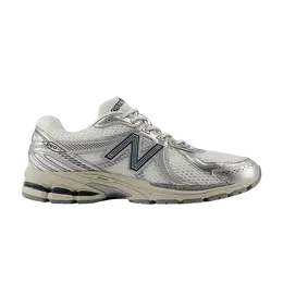 Кроссовки New Balance 860v2 'White Silver', серебряный ml860rg2 | white/silver