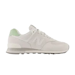 Кроссовки New Balance 574 'Light Grey Green Mismatched Heel Tab', серый u574wc2