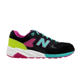 Кроссовки New Balance 580 'Black Blue Purple', черный mrt580bp | black/blue-purple