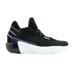 Кроссовки Adidas Dame 7 'Weber State' PE, черный fy4257 | core black/footwear white/team college purple