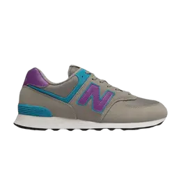 Кроссовки New Balance 574 'Rain Cloud', серый ml574sml | grey/purple