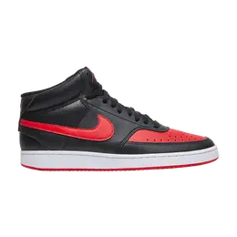 Кроссовки Nike Court Vision Mid 'Bred', черный dm8682 001 | black/university red/white