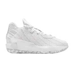 Кроссовки Adidas Dame 7 GCA 'Never Follow', белый fy2795 | cloud white/silver metallic/core black