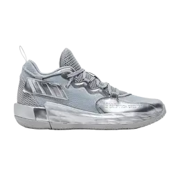Кроссовки Adidas Dame 7 EXTPLY GCA 'Silver Metallic', серебряный gv9884 | grey two/silver metallic/cloud white