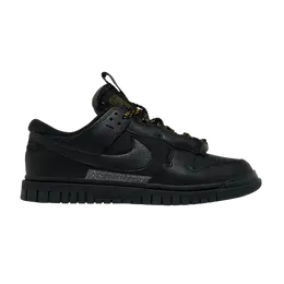 Кроссовки Nike Air Dunk Jumbo 'Black Gold', черный fb8894 001 | black/black/metallic gold