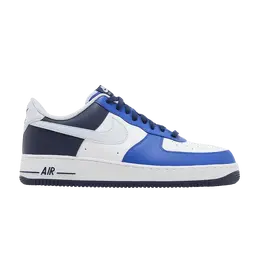 Кроссовки Nike Air Force 1 '07 LV8 'Game Royal Navy', синий fq8825 100 | white/football grey/game royal/midnight navy