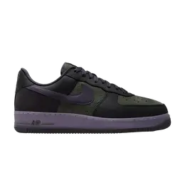 Кроссовки Nike Air Force 1 Low 'World Tour Pack - Seoul', черный hf0014 001 | black/medium olive/amethyst smoke
