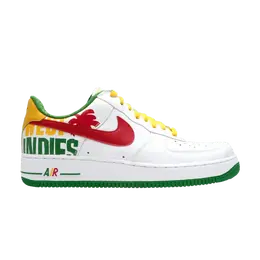 Кроссовки Nike Air Force 1 Premium 'West Indies 4', белый 313641 161 | white/varsity red-classic green-varsity maize (wi 4)
