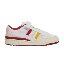 Кроссовки Adidas END. x Forum Low 'Varsity - Burgundy', белый hr1525 | white/off white/burgundy