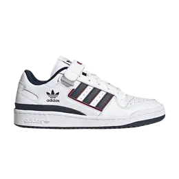 Кроссовки Adidas Forum Low 'White Collegiate Navy', белый gv6734 | footwear white/collegiate navy/collegiate burgundy