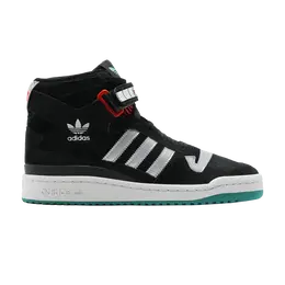 Кроссовки Adidas Forum 84 High 'No Blood No Foul' Jimmy Jazz Exclusive, черный gz8382 | core black/silver metallic/active green
