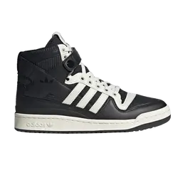 Кроссовки Adidas Forum 84 High 'Black Off White', черный hq7005 | core black/off white/bold red