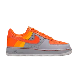 Кроссовки Nike Air Force 1 Low 'Barkley Pack', черный 317295 081 | stealth/orange blaze-neutral grey