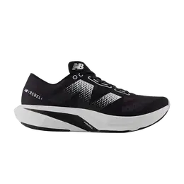 Кроссовки New Balance FuelCell Rebel v4 2E Wide 'Black White', черный mfcxcs4 2e | black/white