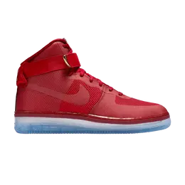 Кроссовки Nike Air Force 1 High CMFT Lux, красный 748280 600 | university red/university red-metallic gold