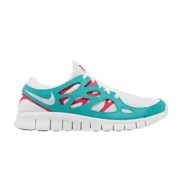 Кроссовки Nike Free Run 2 'Watermelon', зеленый dr9877 100 | white/washed teal/rush pink/white