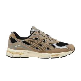 Кроссовки Asics Gel NYC 'Greige', желто-коричневый 1203a383 005 | black/greige