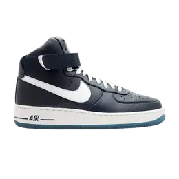 Кроссовки Nike Air Force 1 High Premium Le 'Futura', синий 386161 400 | dark obsidian/white-unvrsty bl