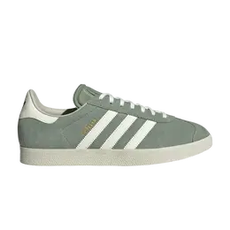 Кроссовки Adidas Gazelle 'Silver Green', зеленый jp7783 | silver green/off white/beige