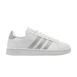 Кроссовки Adidas Grand Court 'White Silver Metallic', белый gz1837 | footwear white/silver metallic