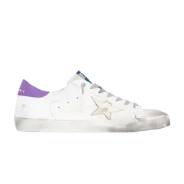 Кроссовки Golden Goose Golden Goose Superstar 'White Purple', белый gmf00101 f000371 8033 | white/platinum/purple
