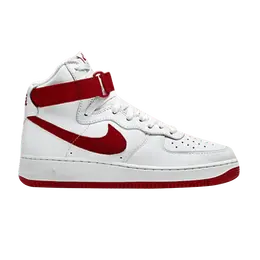 Кроссовки Nike Air Force 1 High 'NAI-KE', белый 743546 100 | summit white/university red