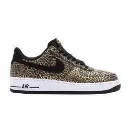 Кроссовки Nike Air Force 1 Low, черный 488298 702 | metallic gold/black-white
