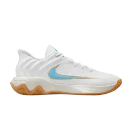 Кроссовки Nike Giannis Immortality 4 'Coconut Milk Aquarius Blue', белый fq3680 101 | white/coconut milk/aquarius blue