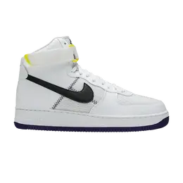 Кроссовки Nike Air Force 1 High '07 LV8 'Varsity Pack', белый ci1117 100 | white/court purple/dynamic yellow/black