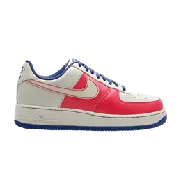 Кроссовки Nike Air Force 1 Low, коричневый 317295 221 | tweed/tweed-varsity red