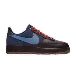 Кроссовки Nike Air Force 1 Low 'Burgundy Ash', синий cq6367 600