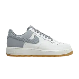 Кроссовки Nike Air Force 1 Low 'White Wolf Grey', белый 488298 161 | summit white/wolf grey/gum light brown