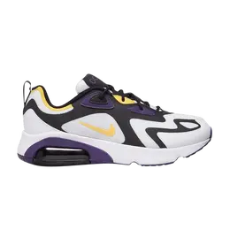 Кроссовки Nike Air Max 200 'White Eggplant', белый ct1262 102 | white/eggplant/black/laser orange