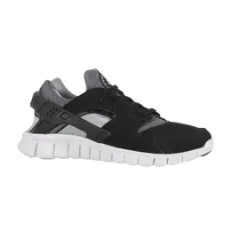 Кроссовки Nike Huarache Free 2012 'Black Dark Grey', черный 487654 012 | black/black/white/dark grey