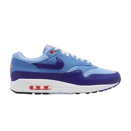 Кроссовки Nike Air Max 1 Essential 'Psychic Blue', синий fz5808 400 | psychic blue/university blue/deep royal blue