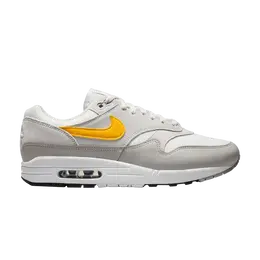 Кроссовки Nike Air Max 1 Essential 'Summit White University Gold', серый fz5808 105 | summit white/university gold/vast green